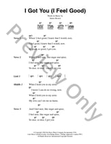 I Got You (I Feel Good) Guitar and Fretted sheet music cover